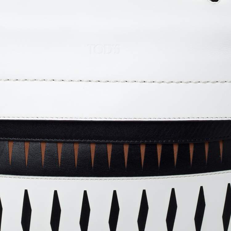 Pre Owned Tod's Multicolor Leather Wave Top Handle Bag