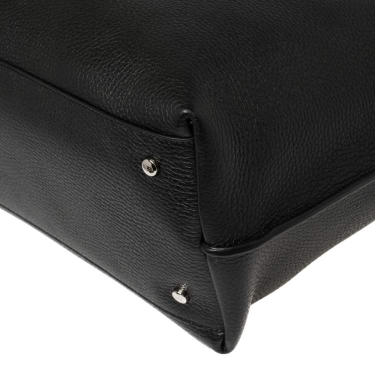Pre Owned Tod's Black Leather Medium Joy Tote