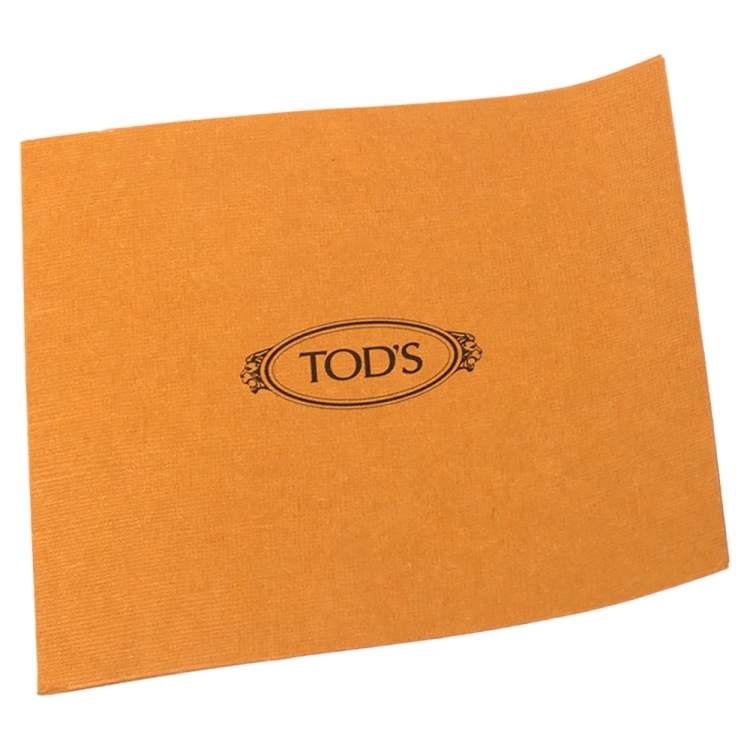 مملوكة مسبقًا Tod's Tan Leather Miky Satchel