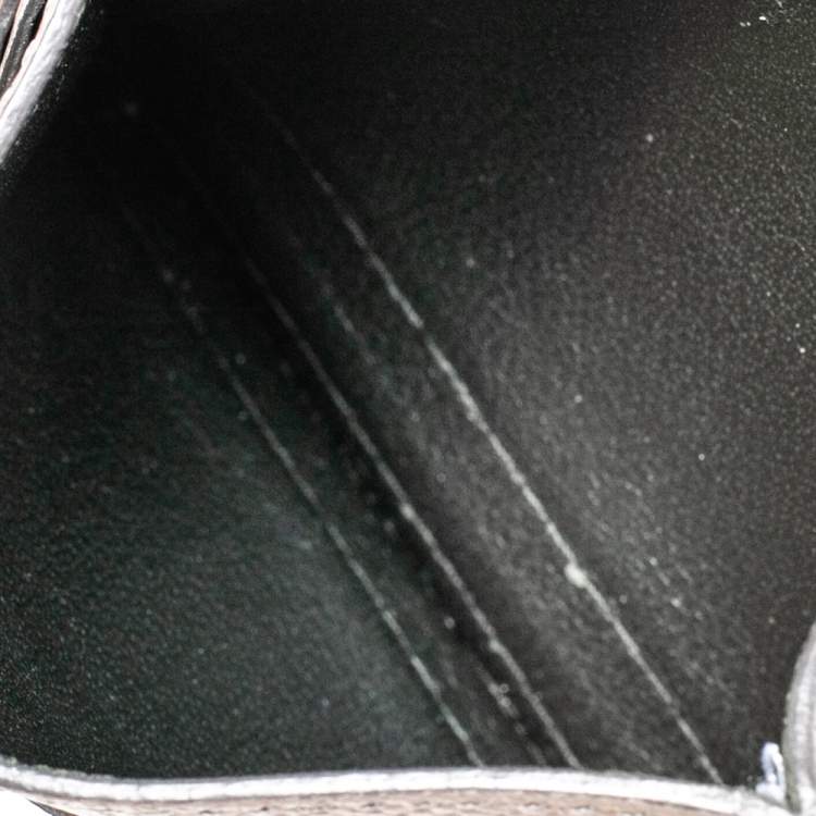 Pre Owned Tod's Grey Leather Card Holder