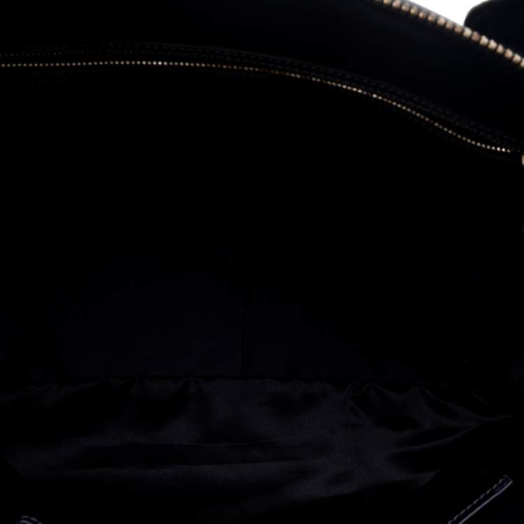 Pre Owned Tod's Navy Blue Leather Tote
