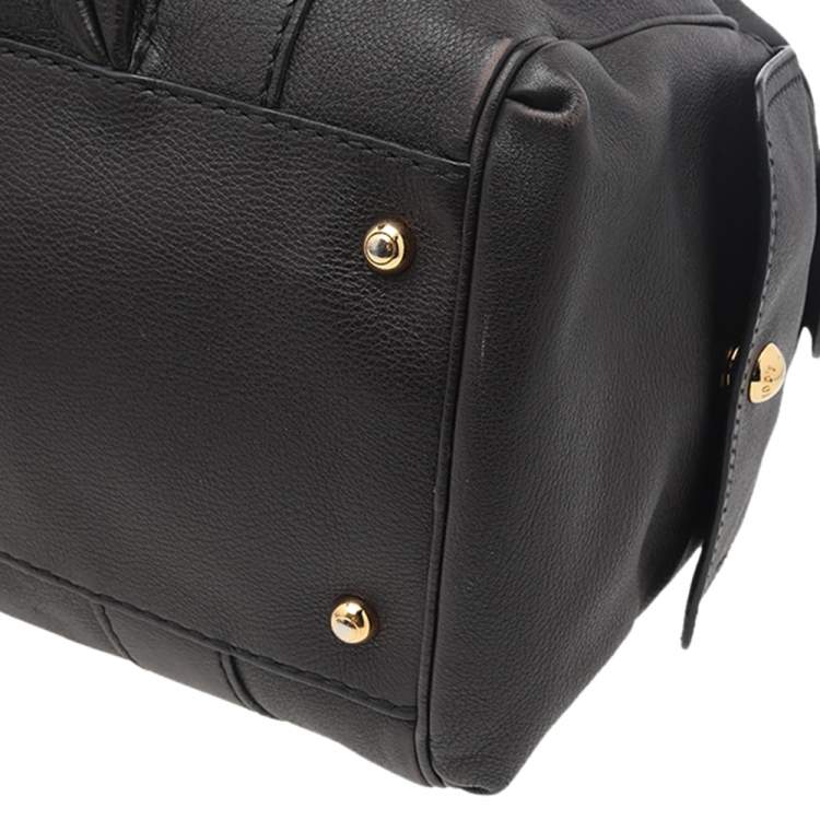 Pre Owned Tod's Dark Brown Leather Shoulder Bag