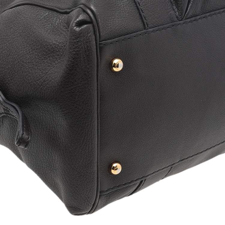 Pre Owned Tod's Dark Brown Leather Shoulder Bag