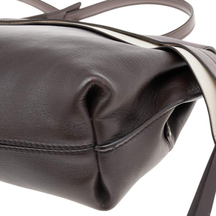 Pre Owned Tod's Multicolor Leather Wave Top Handle Bag