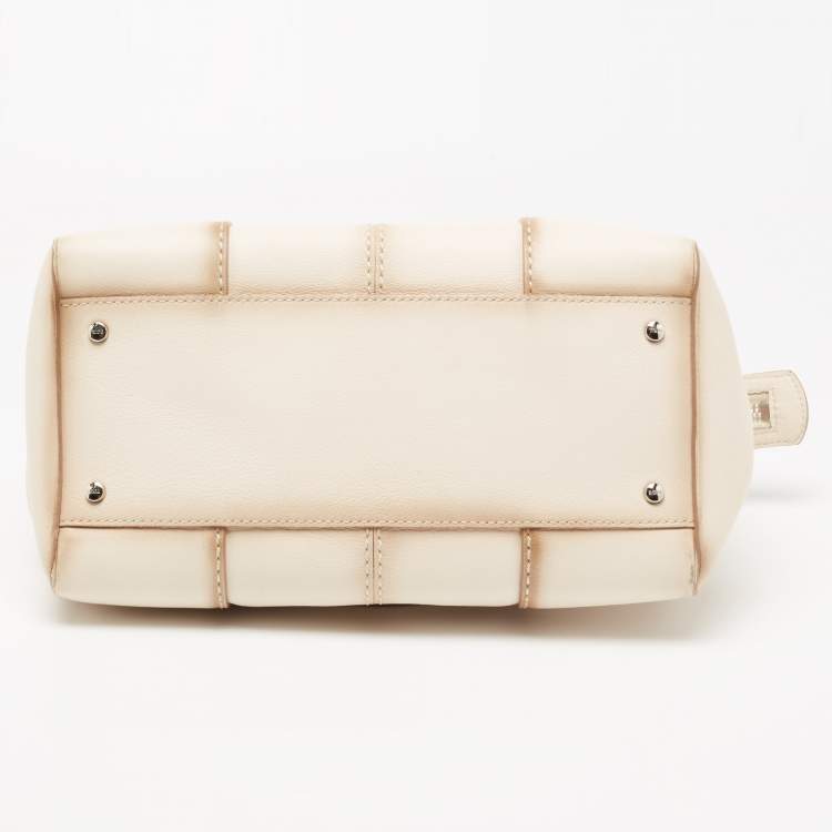 Pre Owned Tod's Powder Pink Leather Tote