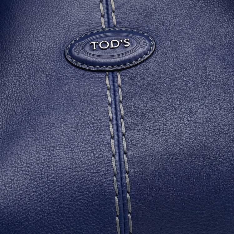مملوكة مسبقًا Tod's Blue Leather Tote