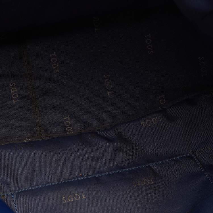 مملوكة مسبقًا Tod's Blue Leather Tote