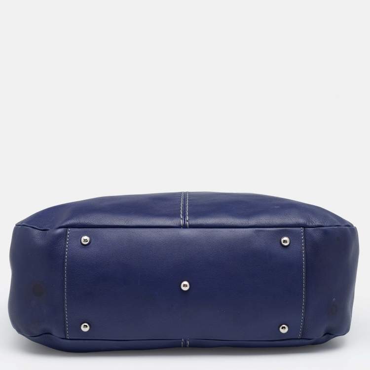مملوكة مسبقًا Tod's Blue Leather Tote