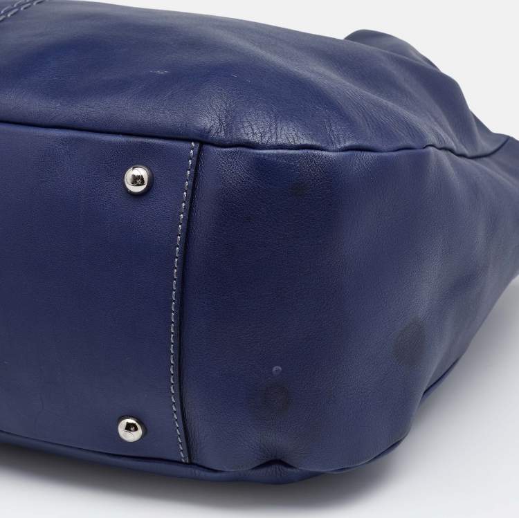 مملوكة مسبقًا Tod's Blue Leather Tote