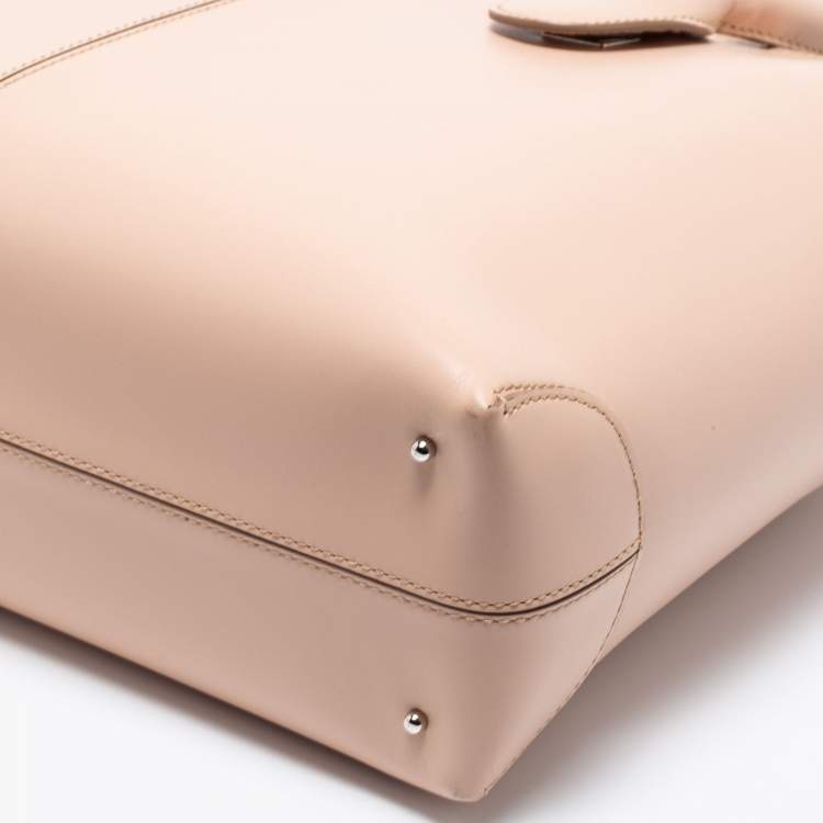 Pre Owned Tod's Dusty Pink Leather Classic D-Bag Tote