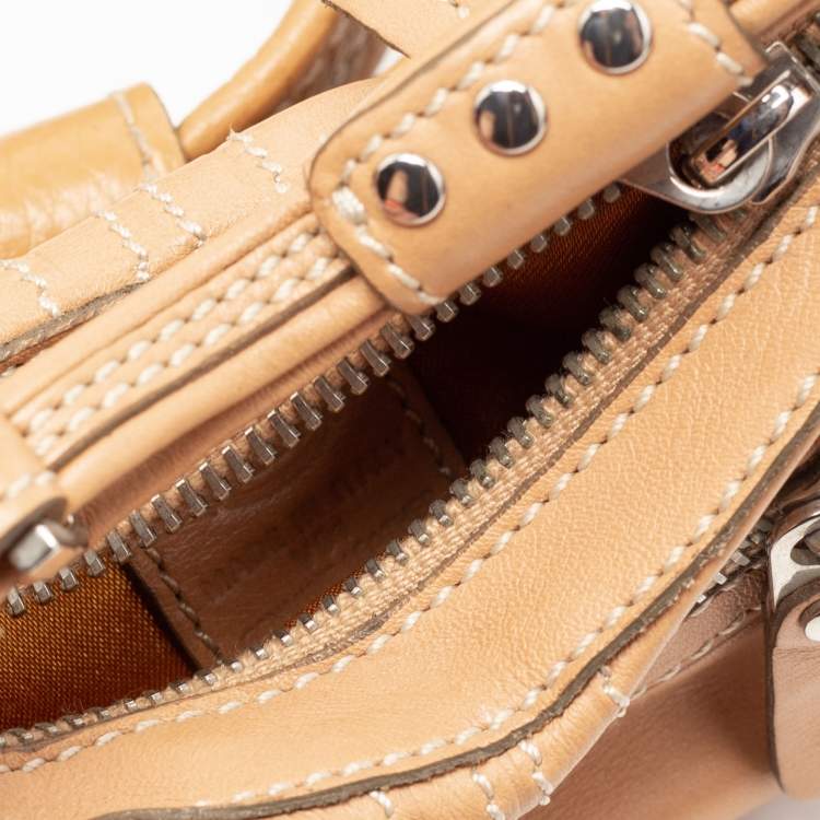 Pre Owned Tod's  Brown Leather Charlotte Hobo