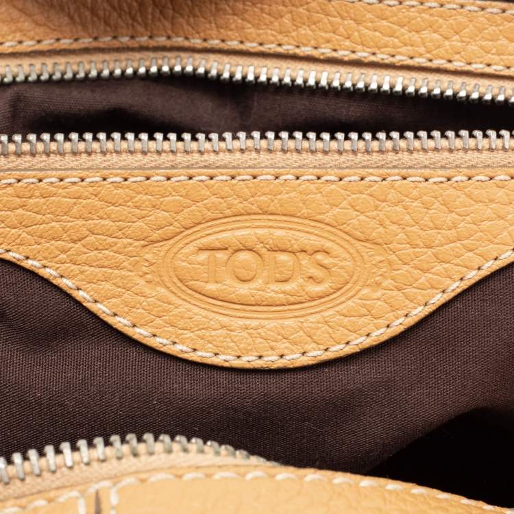 Pre Owned Tod's  Brown Leather Charlotte Hobo