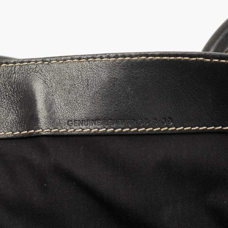 Pre Owned Tod's Black Leather Flap Satchel