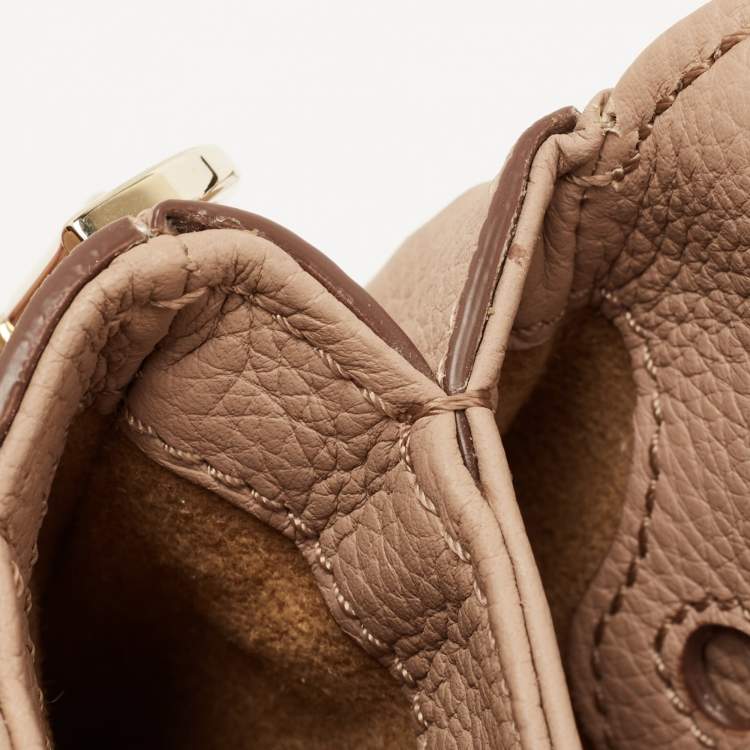 Pre Owned Tod's Beige Leather Crossbody Bag