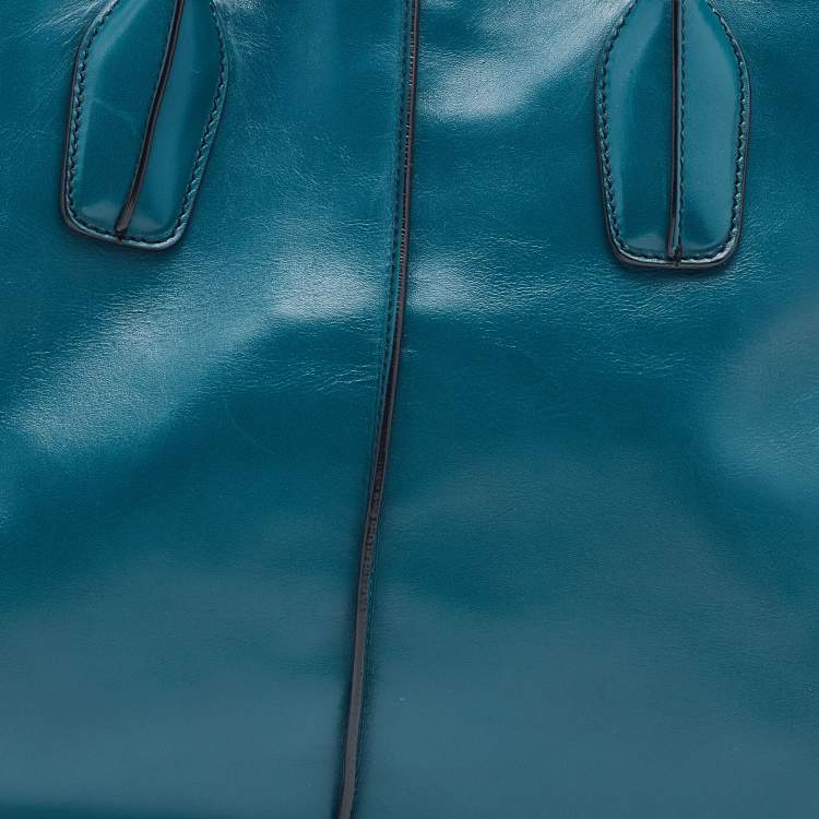 Pre Owned Tod's Blue Leather D-Styling Tote