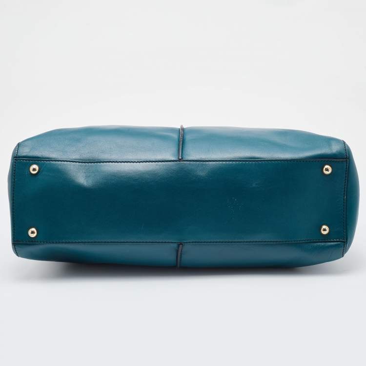 Pre Owned Tod's Blue Leather D-Styling Tote