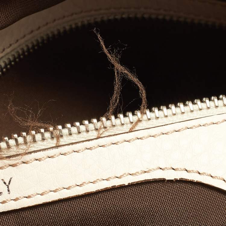 Pre Owned Tod's Beige Leather Miky Hobo