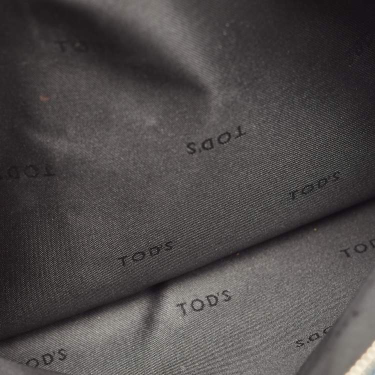 Pre Owned Tod's Green Leather Small D-Styling Shopper Tote