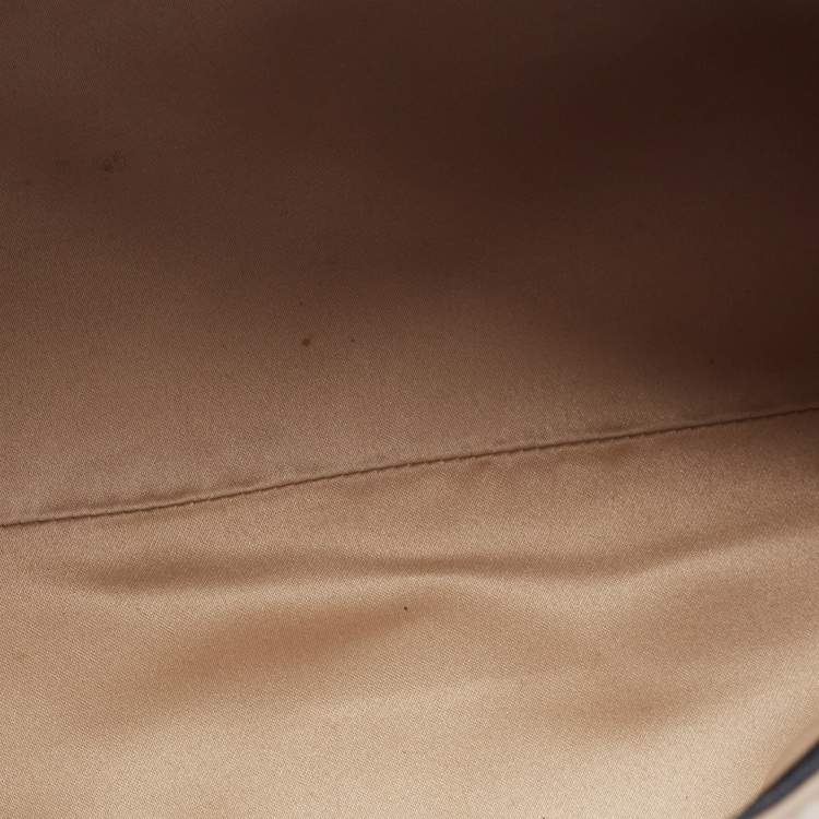 Pre Owned Tod's Beige Leather Zip Satchel