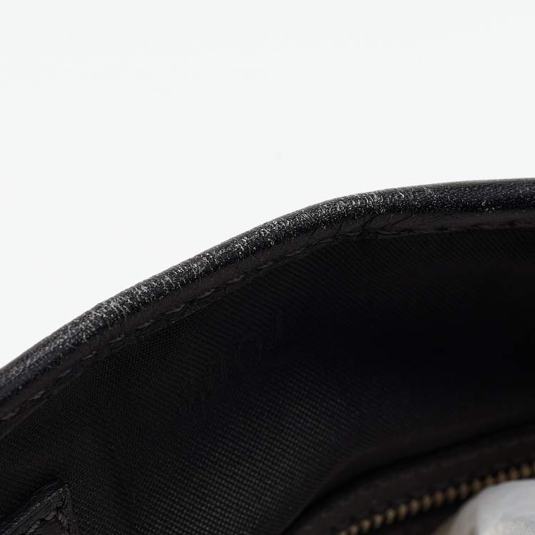 مملوكة مسبقًا Tod's Black Coated Canvas G-Line Easy Sacca Tote