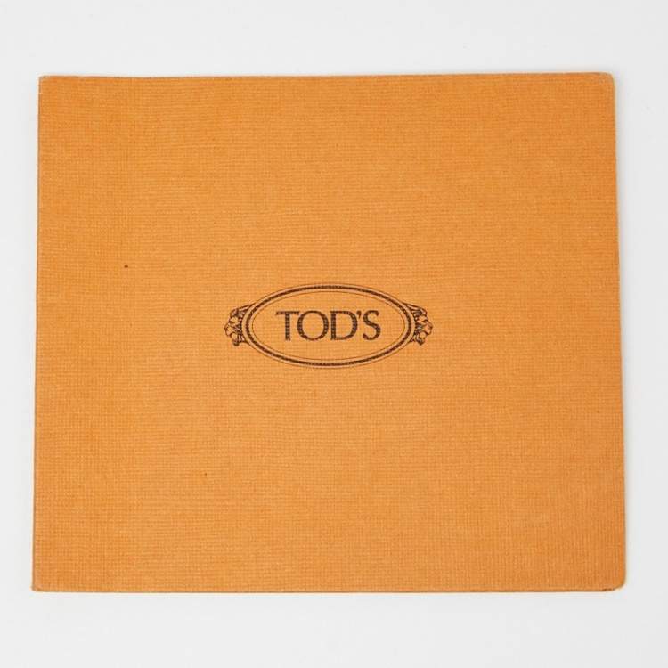 Pre Owned Tod’s Navy Blue/BrownCoated Canvas and Leather G-Bag Easy Sacca Satchel