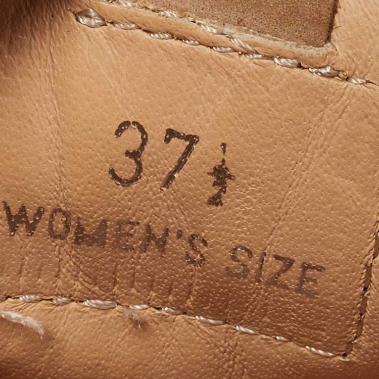 Pre Owned Tod's Beige Nubuck Leather Perforated Sportivo Sneakers Size 37.5