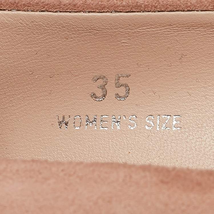 Pre Owned Tod's Beige Suede Pointed Toe Pumps Size 35