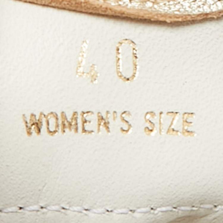 Pre Owned Tod's Beige Leather and Suede Lace Up Sneakers Size 40