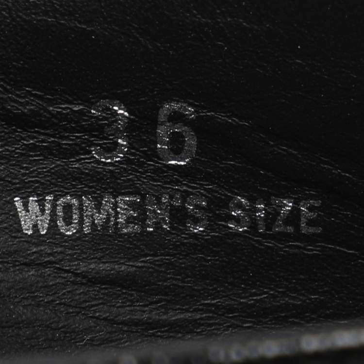 Pre Owned Tod's Black Leopard Print Calf Hair and Suede Bow Ballet Flats Size 36