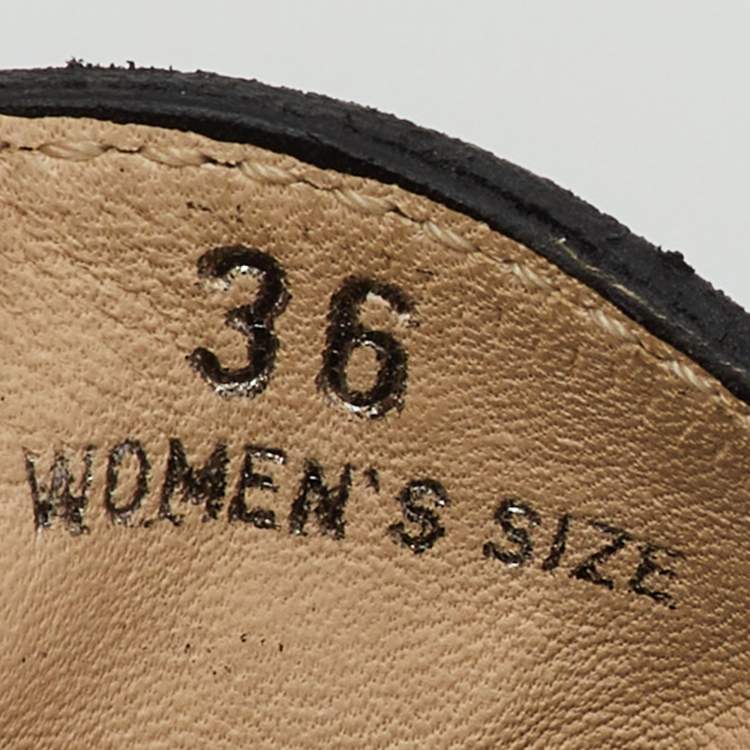 Pre Owned Tod's Black Suede Penny Loafers Size 36