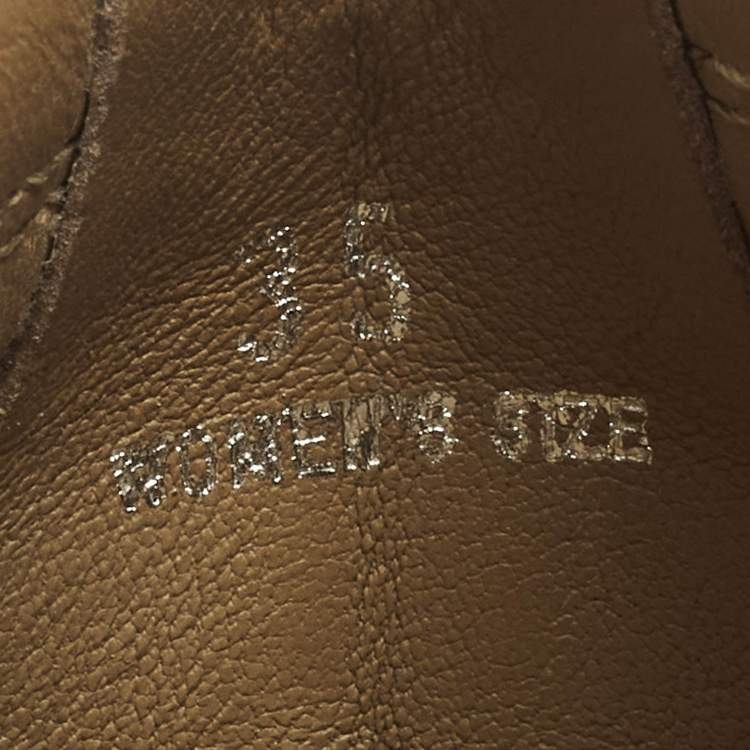 Pre Owned Tod's Brown Suede Gommini Driver Loafers Size 35