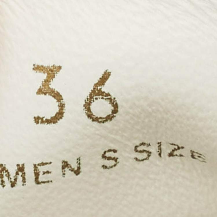 Pre Owned Tod's Fringe Strap Size 36 White Leather Slip On Loafer Sneakers