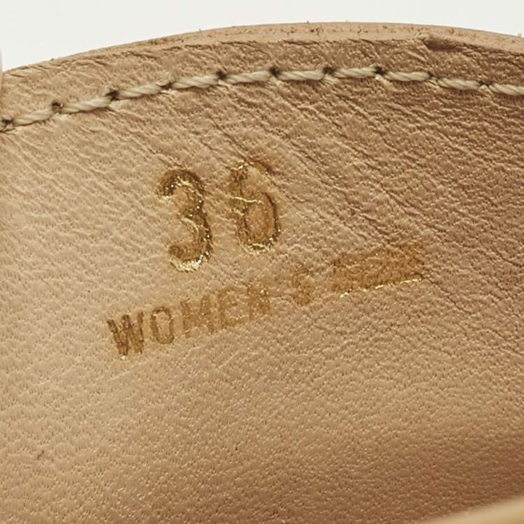 Pre Owned Tod's Double T Size 36 Beige Tattoo Dragon Print Leather Slip On Loafers