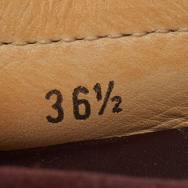 مملوكة مسبقًا Tod's Size 36.5 Purple Suede Driver Loafers