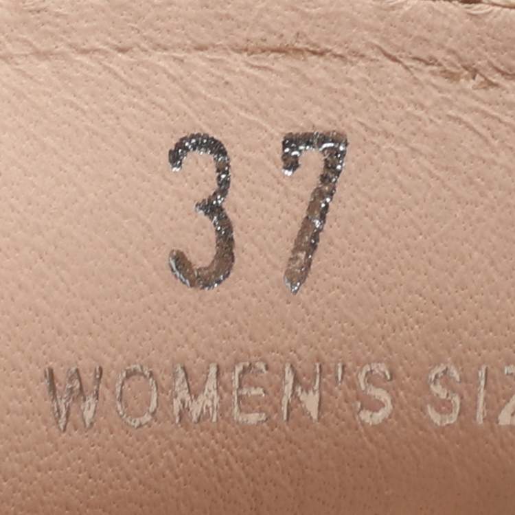 Pre Owned Tod's Gommino Size 37 Beige Suede Flats