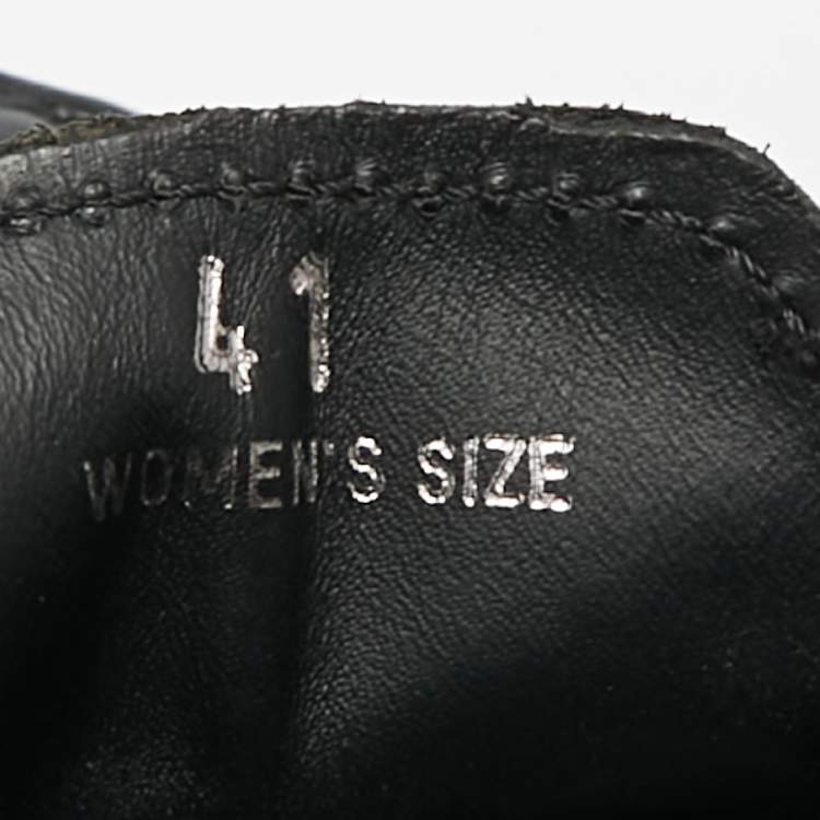 Pre Owned Tod's City Gommino Size 41 Black Leather Loafers