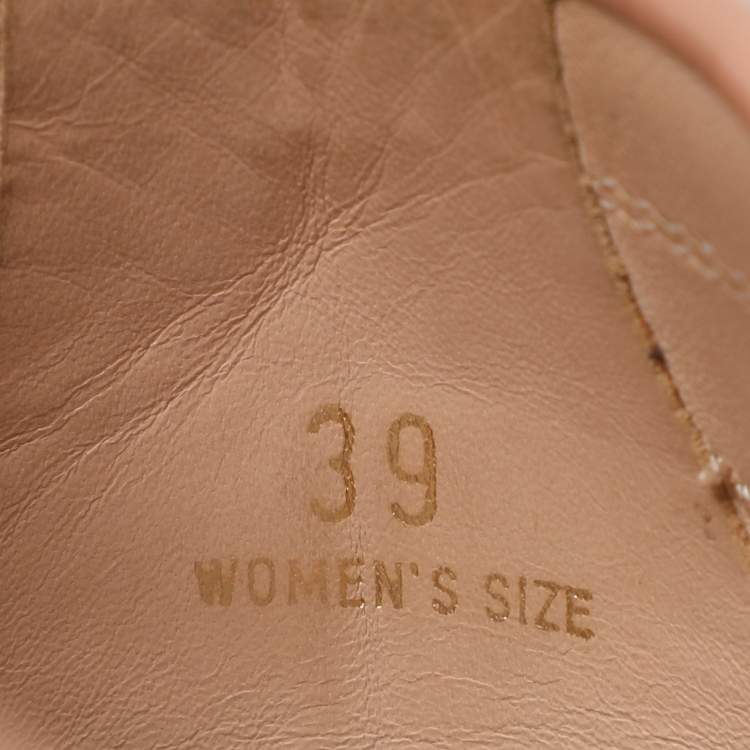 Pre Owned Tod's Gommini Floral Embellished Size 39 Pink Leather Loafers