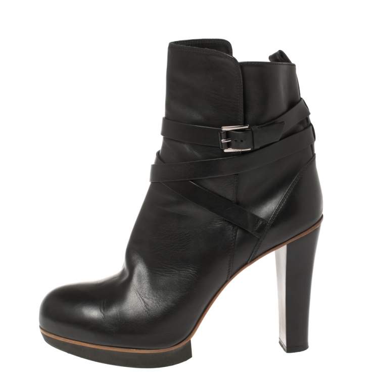 Tod's platform ankle top boots