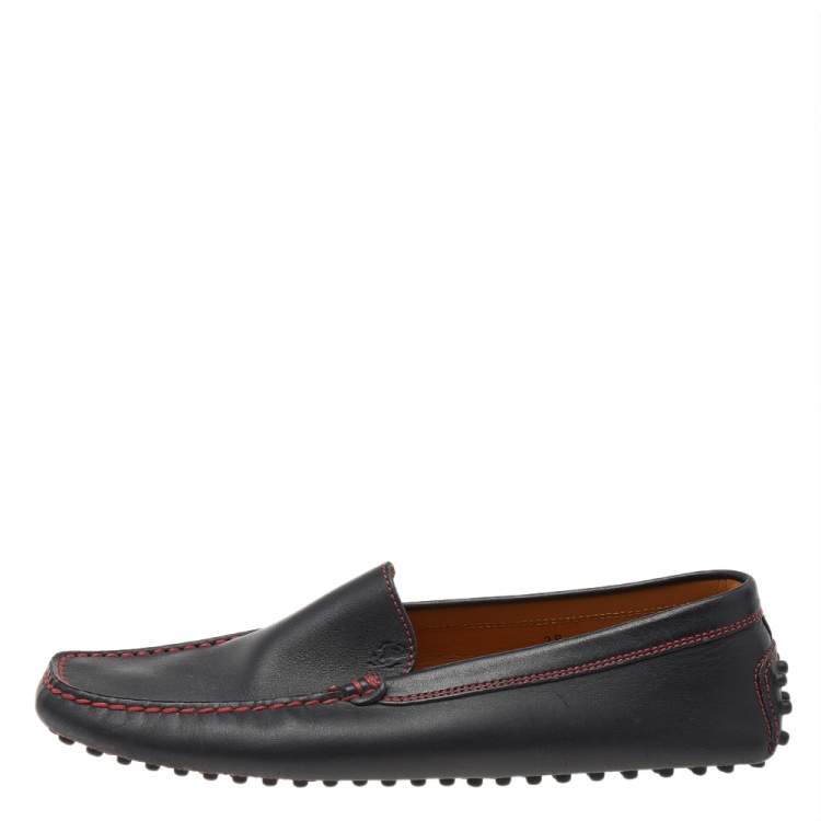 Ferrari store black loafers