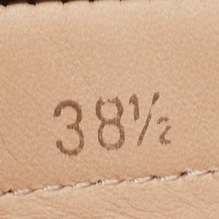 Pre Owned Tod's Black Leather Whip Stitch Detail Penny Loafers Size 38.5