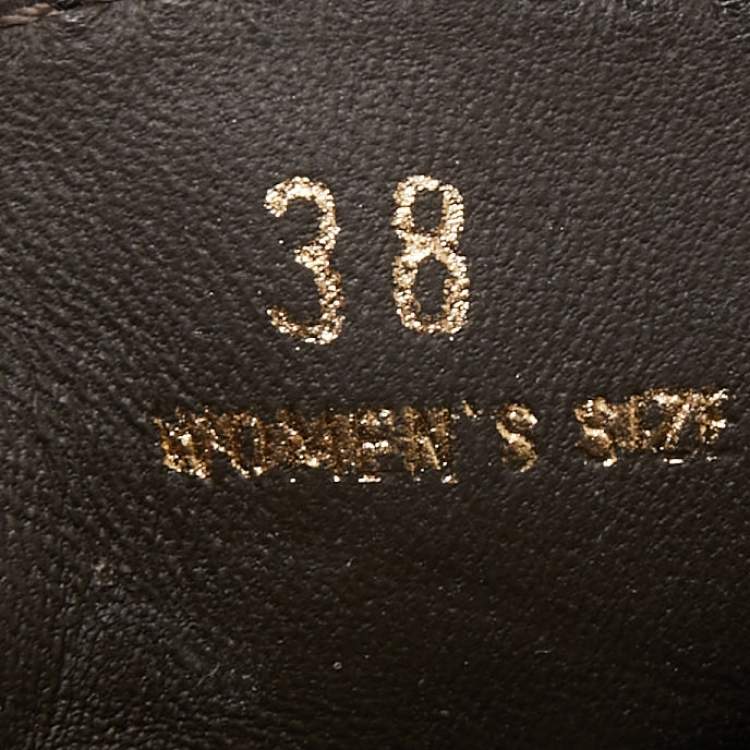 مملوكة مسبقًا Tod's Brown Nubuck Leather Bow Slip On Loafers Size 38