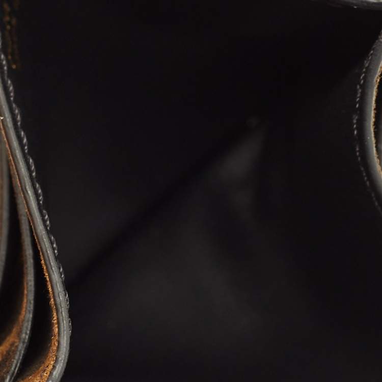 Pre Owned Tom Ford T Line Brown Leopard Print Suede Card Holder