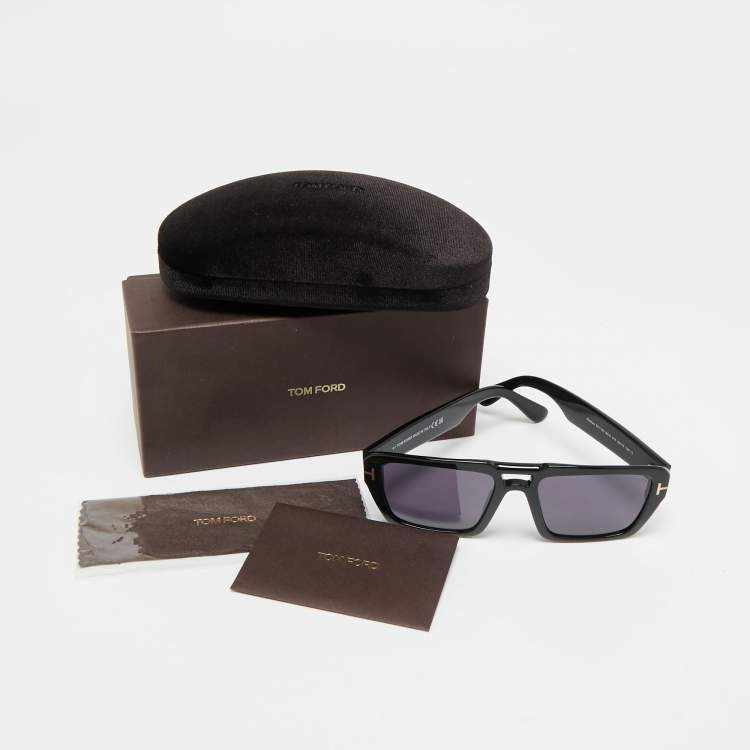 Pre Owned Tom Ford Black TF1153 Redford Square Sunglasses