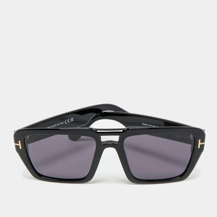 Pre Owned Tom Ford Black TF1153 Redford Square Sunglasses