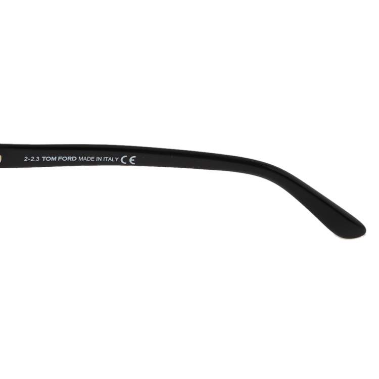 Pre Owned Tom Ford Black/ Grey Gradient TF 325 Cateye Sunglasses