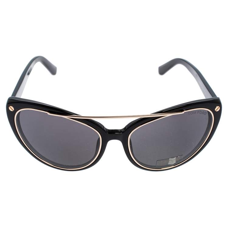 Tom Ford Black Edita Cat Eye Sunglasses Tom Ford | TLC