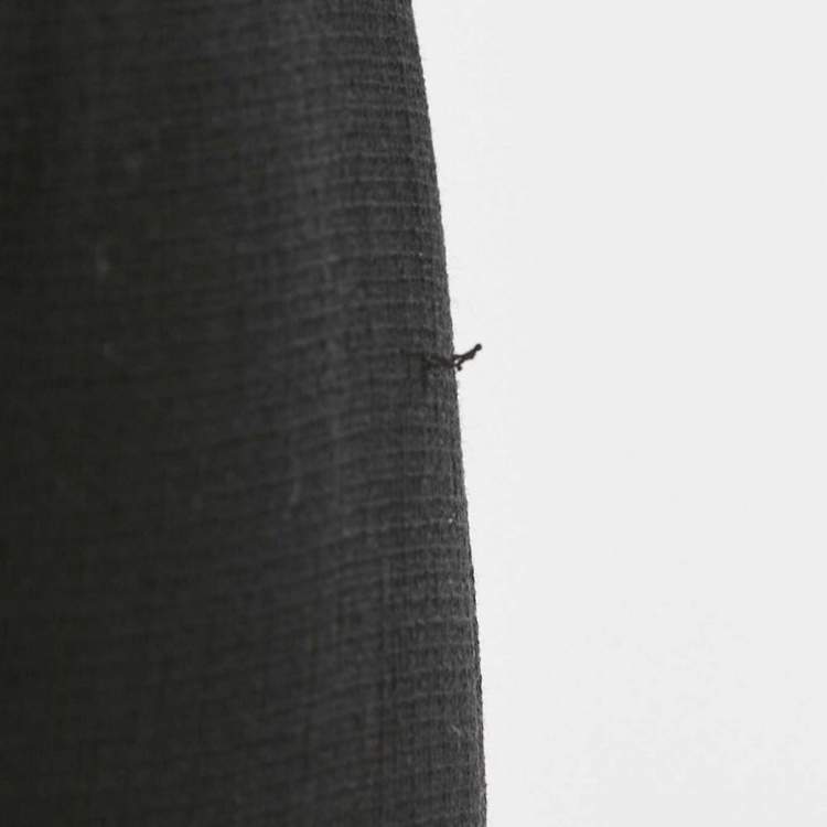 Pre Owned Tom Ford Black Wool Knit Mini Skirt M