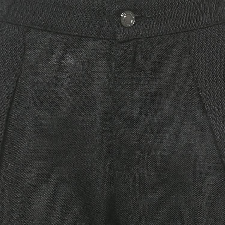 مملوكة مسبقًا Tom Ford Black Knit Balloon Pants XS