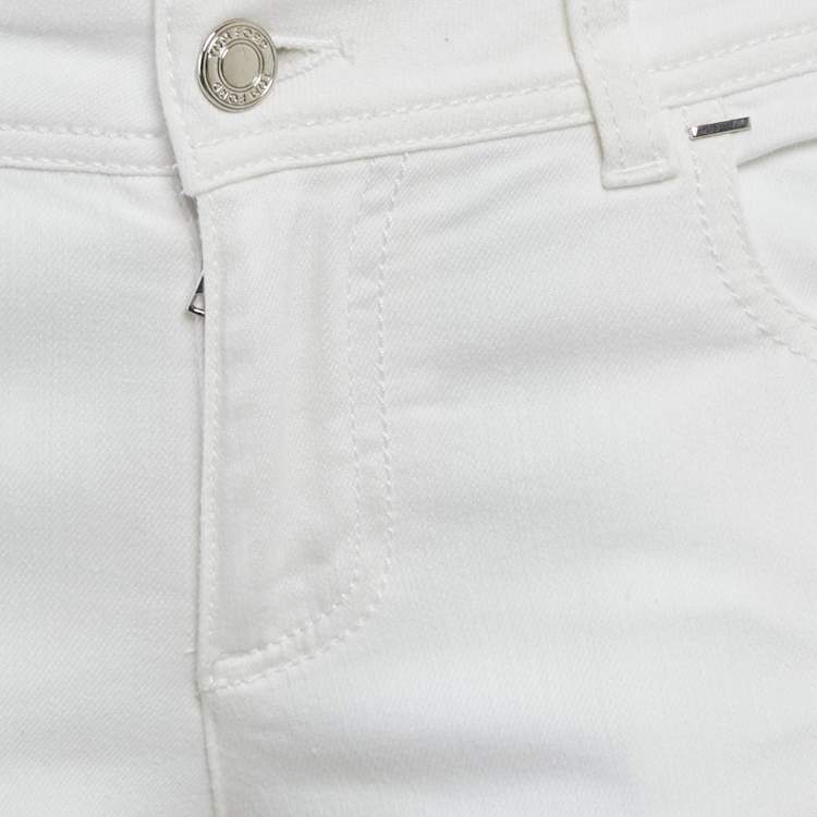 مملوكة مسبقًا Tom Ford White Denim Skinny Jeans M/Waist 29"