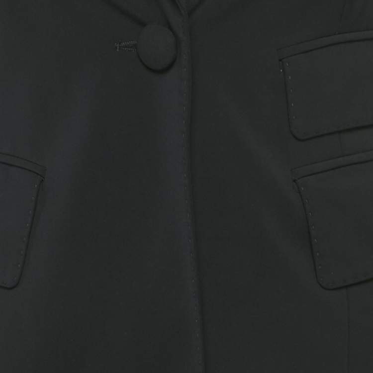 Pre Owned Tom Ford Black Crepe Blazer & Pants S